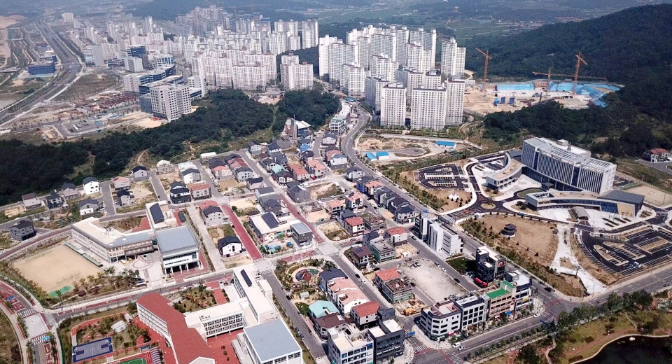 경북도청 신도시 전경. 시진=경북도 제공