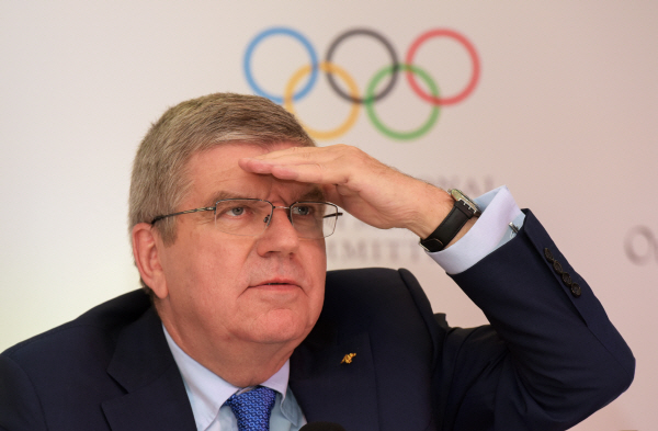 토마스 바흐 IOC 위원장. 뉴스1