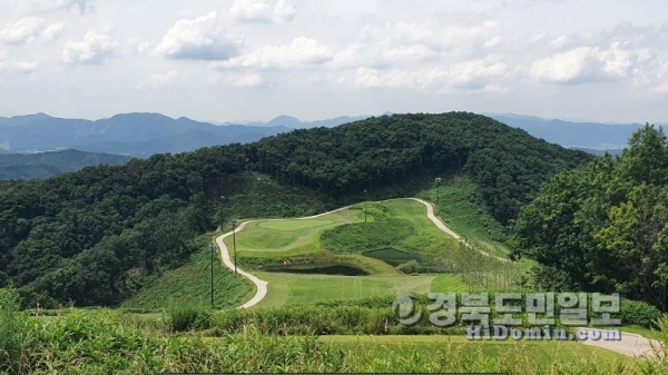 경주시 천북면 일원에 조성된 루나엑스C.C 전경. 사진=블루원 제공