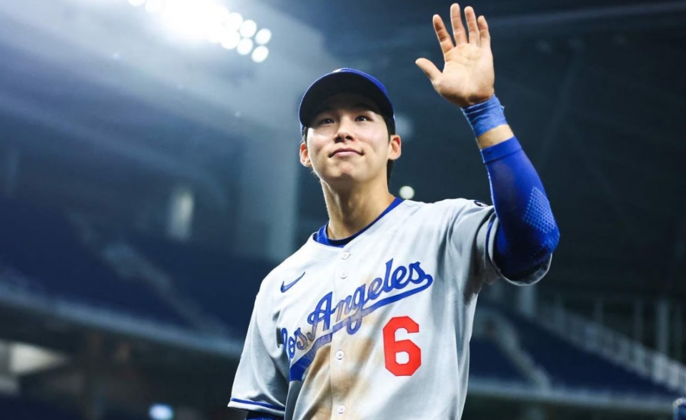 김혜성, 신인왕 가상 투표서 NL 2위…