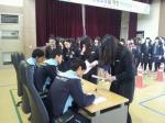 대구FC는 2일 동원중학교를 방문해 학생들에게 팬사인회를 펼쳤다.