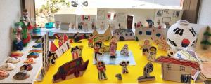 청림초등학교 방과후미술 어린이 작품들.