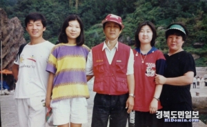류시하 씨 가족들의 과거 모습.