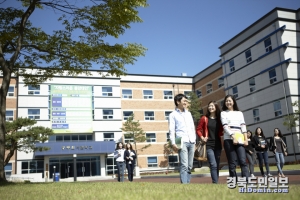영주 동양대학교 학생들 모습.