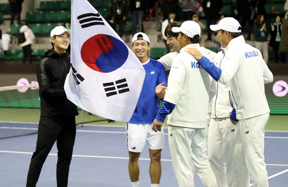 한국 테니스, 데이비스컵 본선서 알카라스·조코비치 상대한다