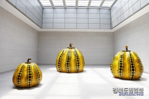 대구미술관 ‘소장품 100선展’에 전시된 쿠사마 야요이作.